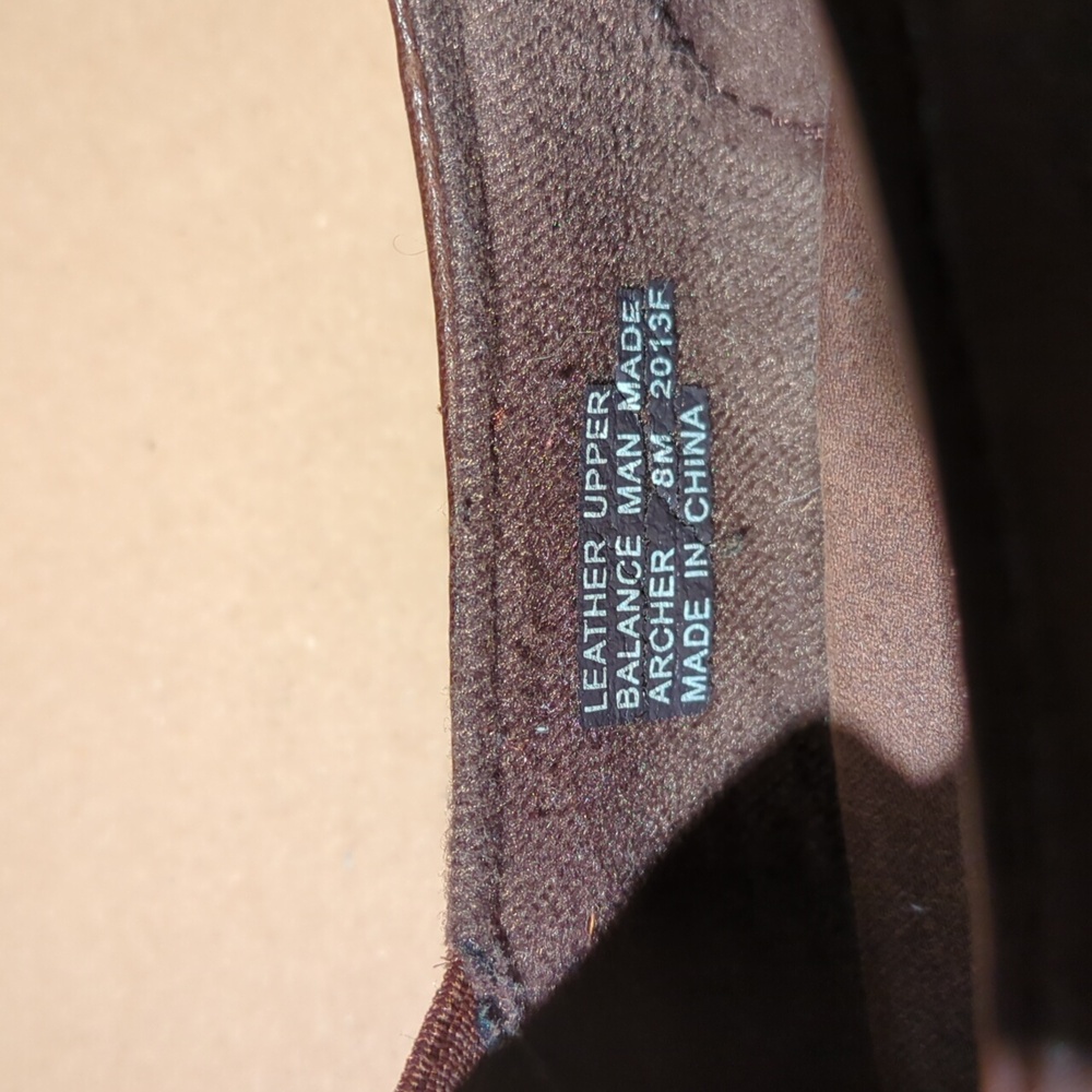 Brown Leather Earth Origins Size 8M Archer style wrapped loafers - Picture 12 of 12